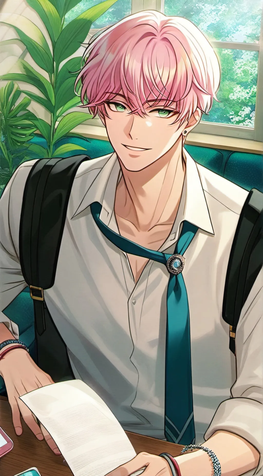 ai character: Kairos background