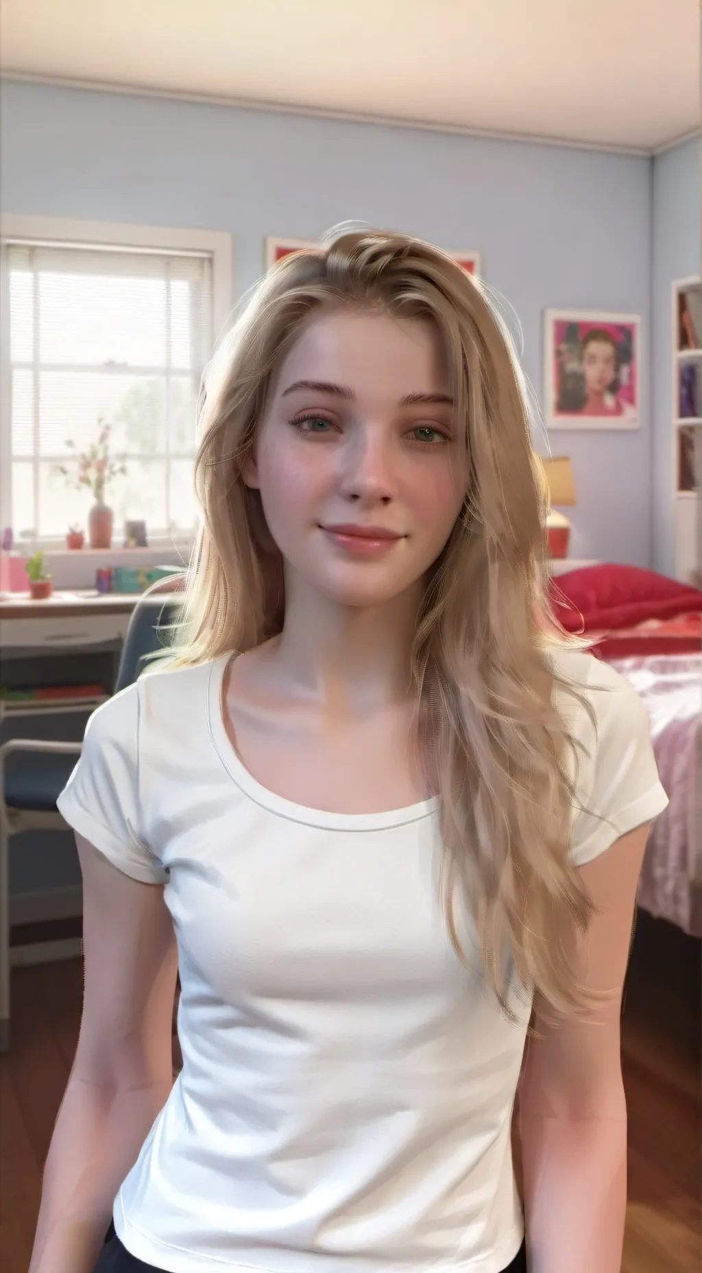 ai character: Summer background