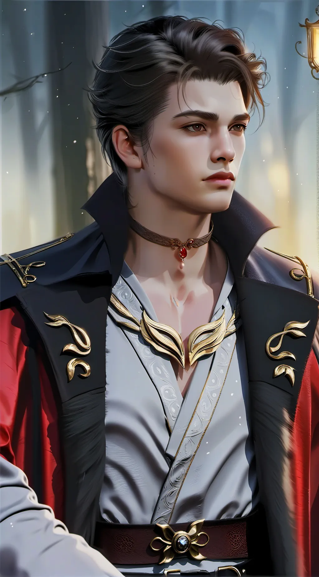 ai character: Ethan   background