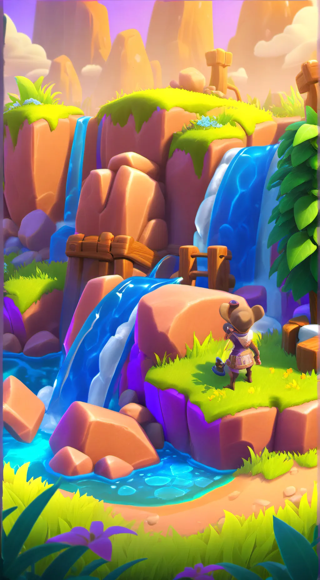 ai character:  I might quit😑 background