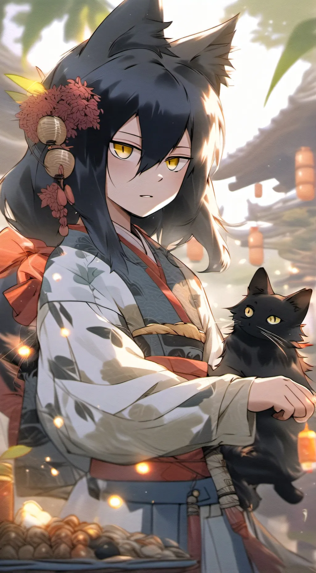 ai character: •MIA•~ background