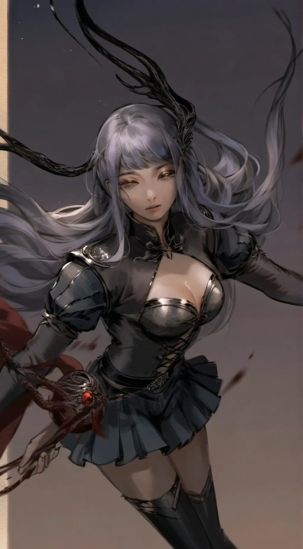 ai character: 𝕊𝕐𝕃𝕍𝔸ℕ𝔸 background