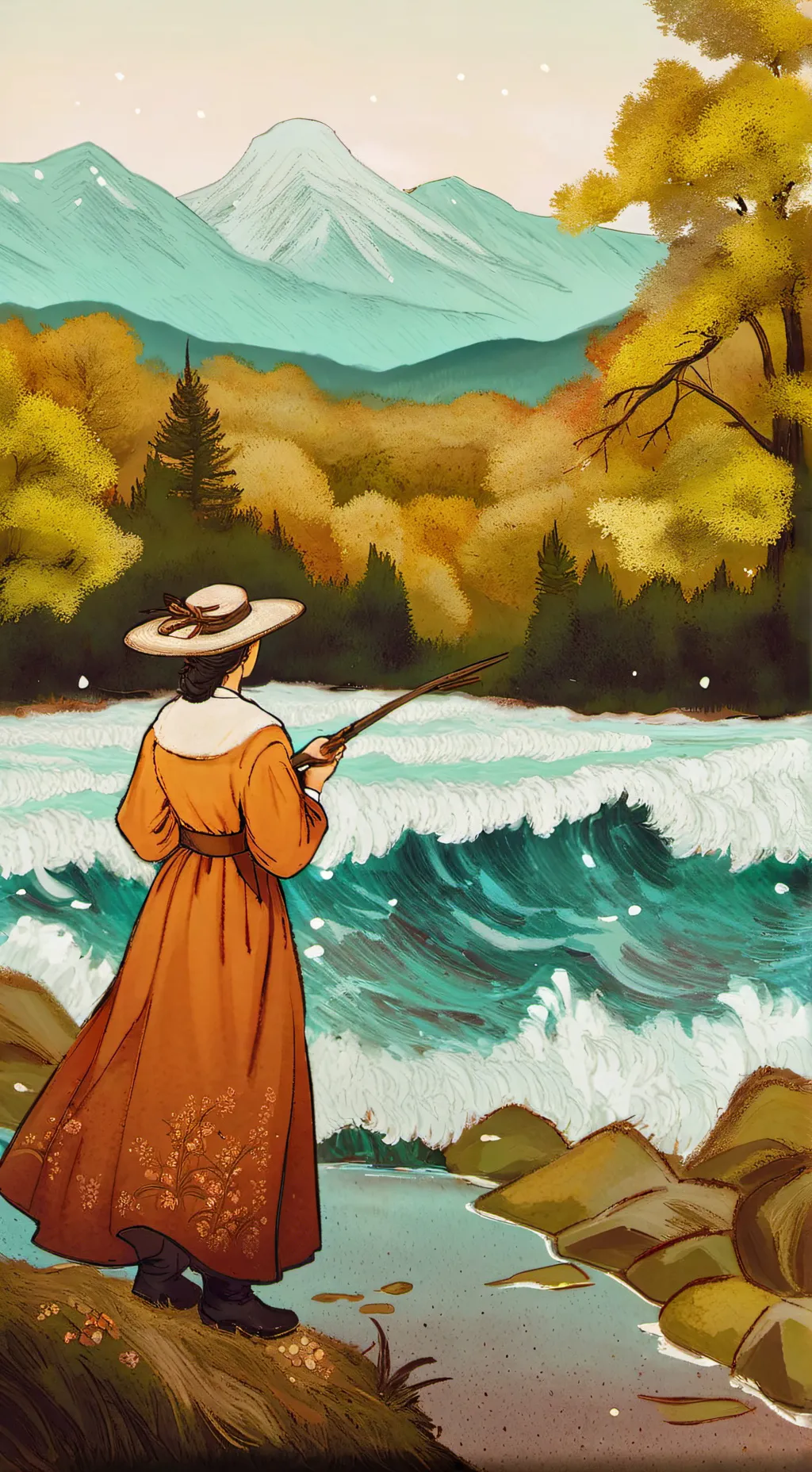 ai character: Kaya background