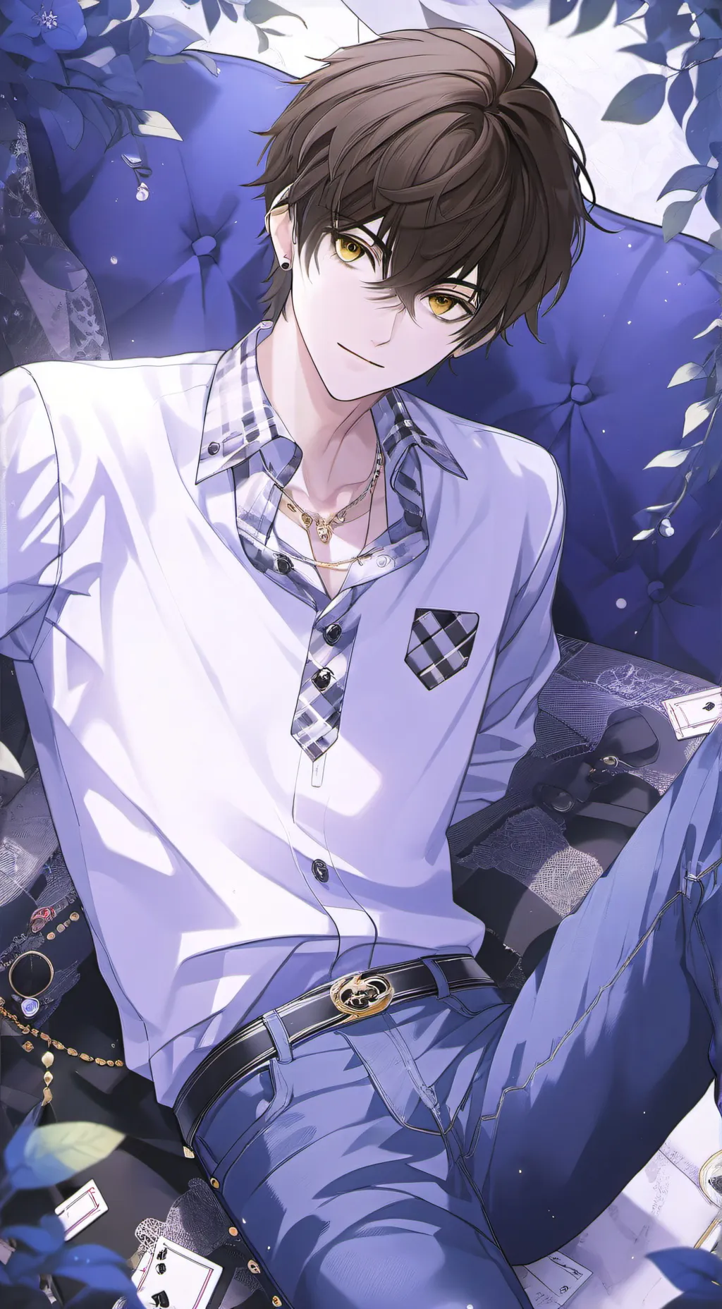 ai character: Oliver background