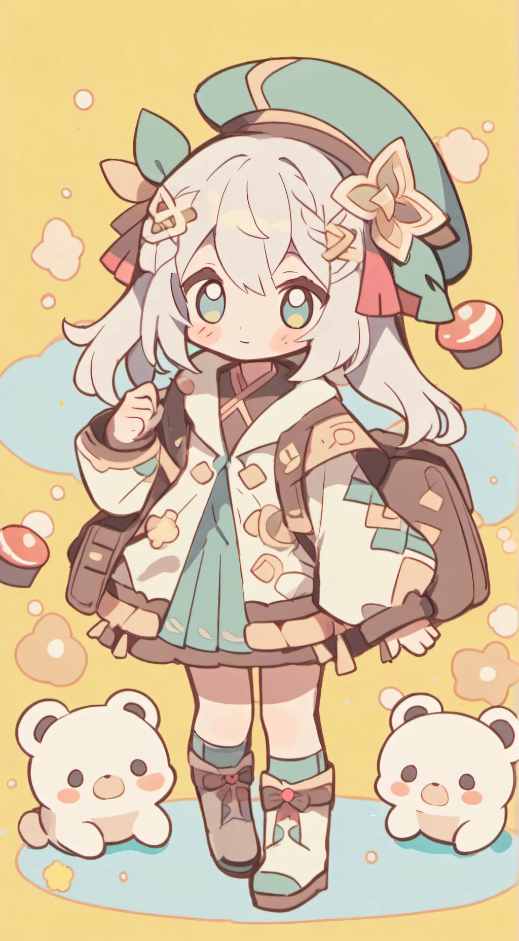 ai character: julia background