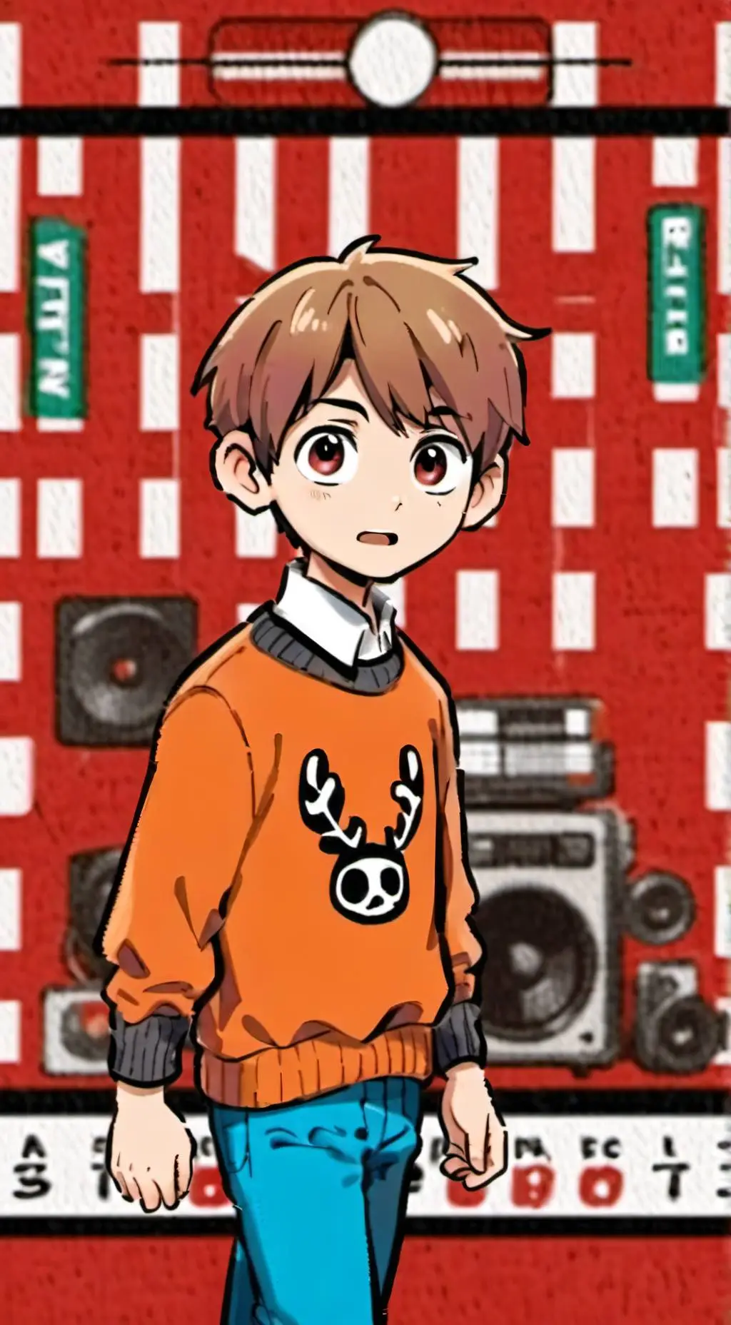 ai character: Chilchuck  background