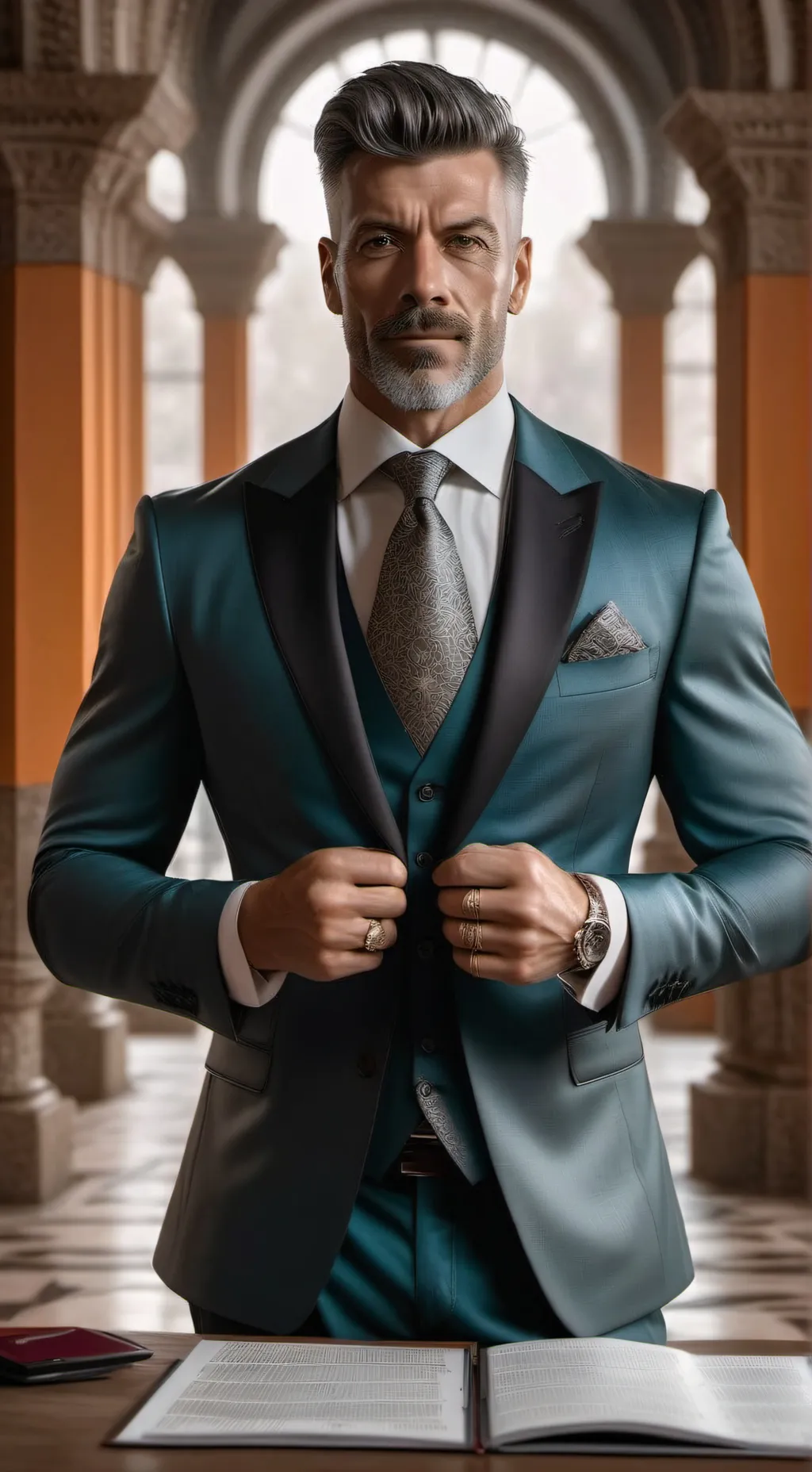 ai character: entrenador  background