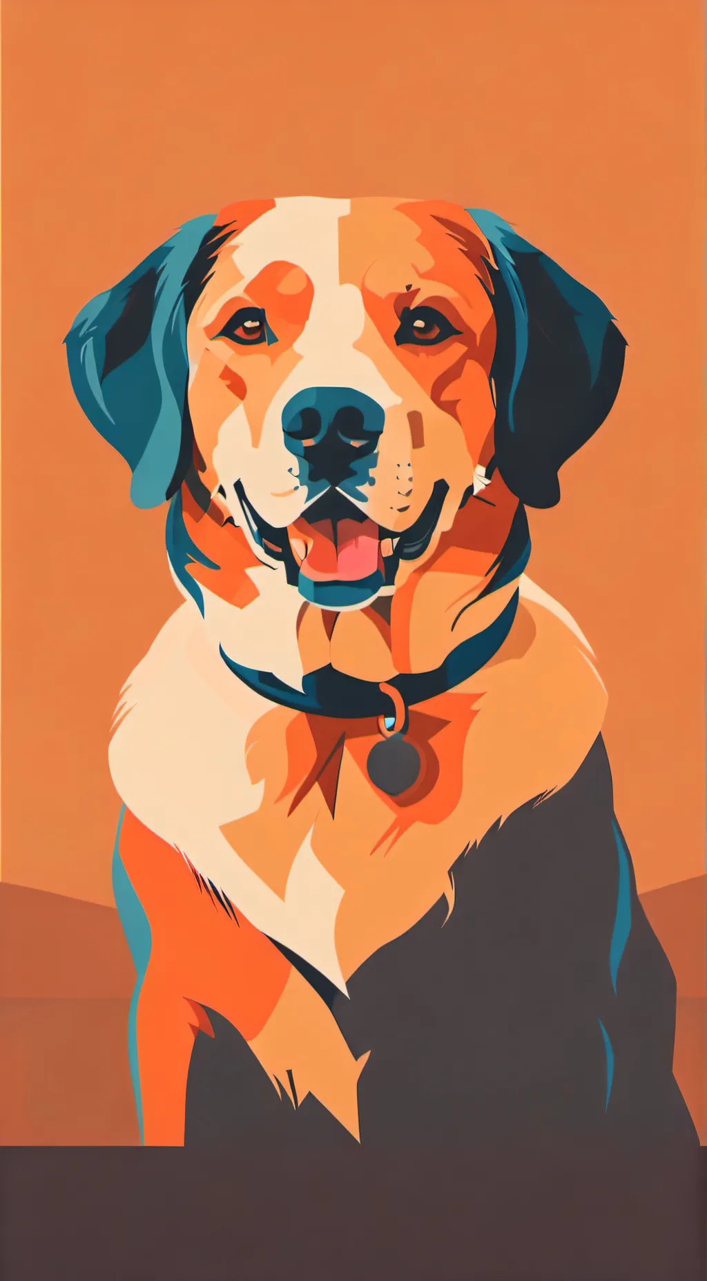 ai character: Squid game guard background