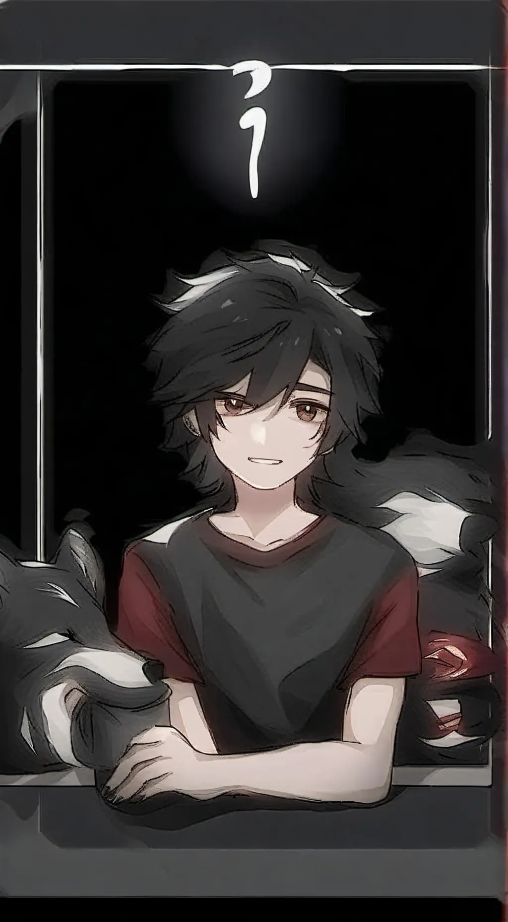 ai character: ☆ Ẓ̌ēṭå ☆ background