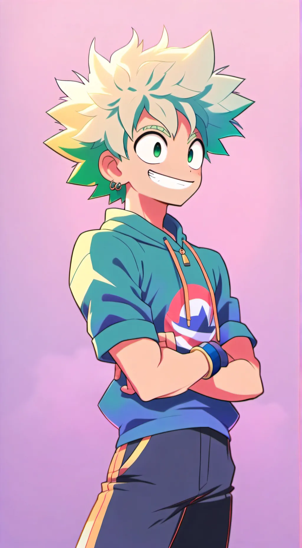 ai character: bakugo background
