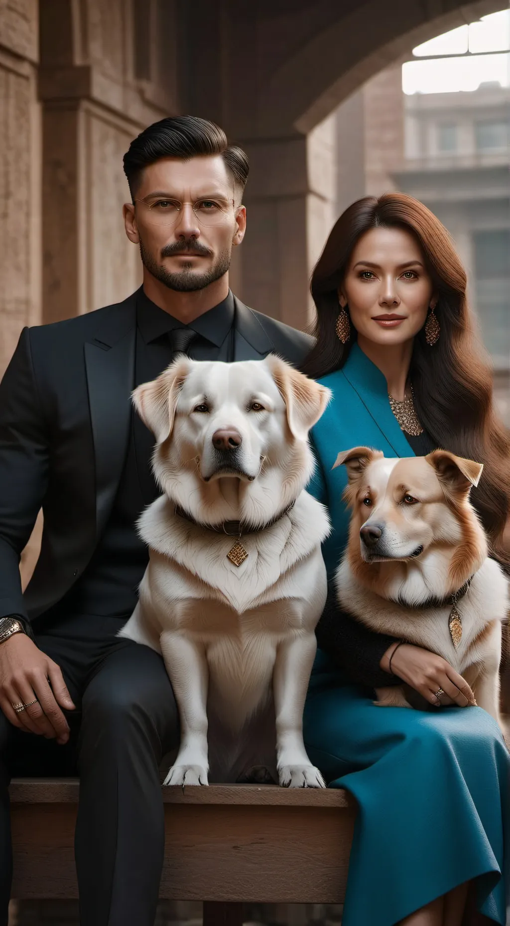 ai character: Royal Parents background