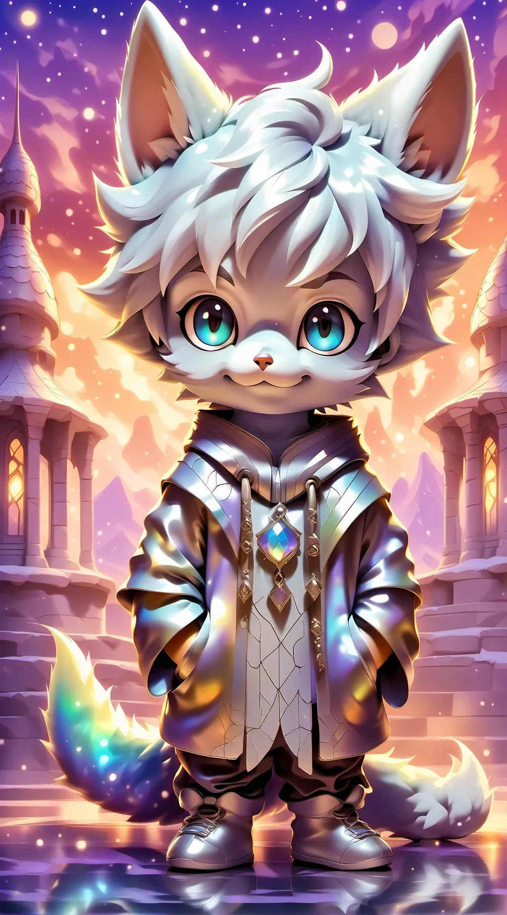 ai character: Shadow  background