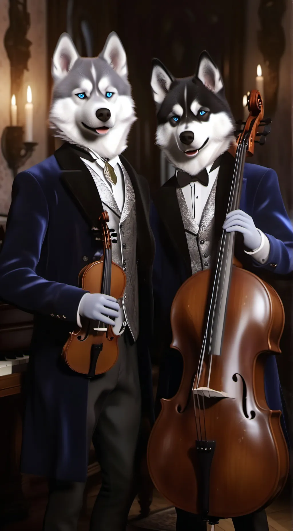 Talkie AI - Chat with Blue and Titan 