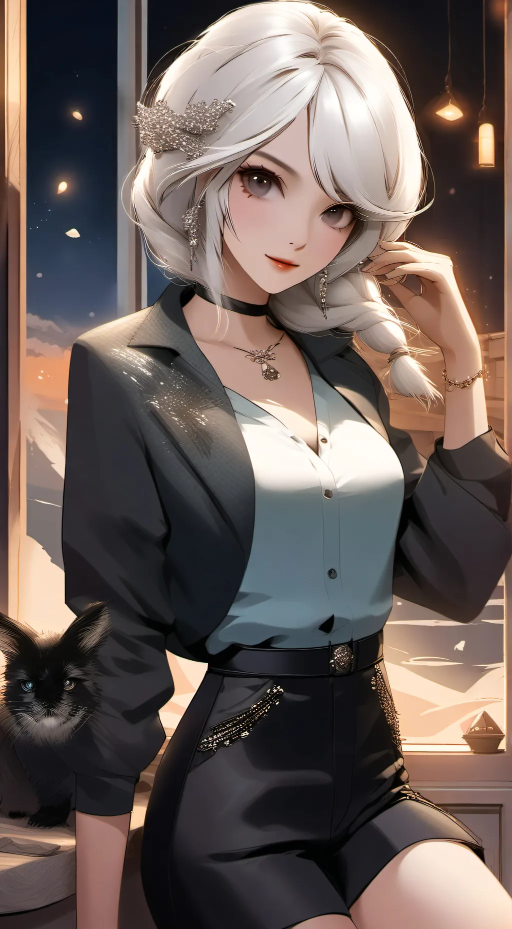 ai character: Kei background