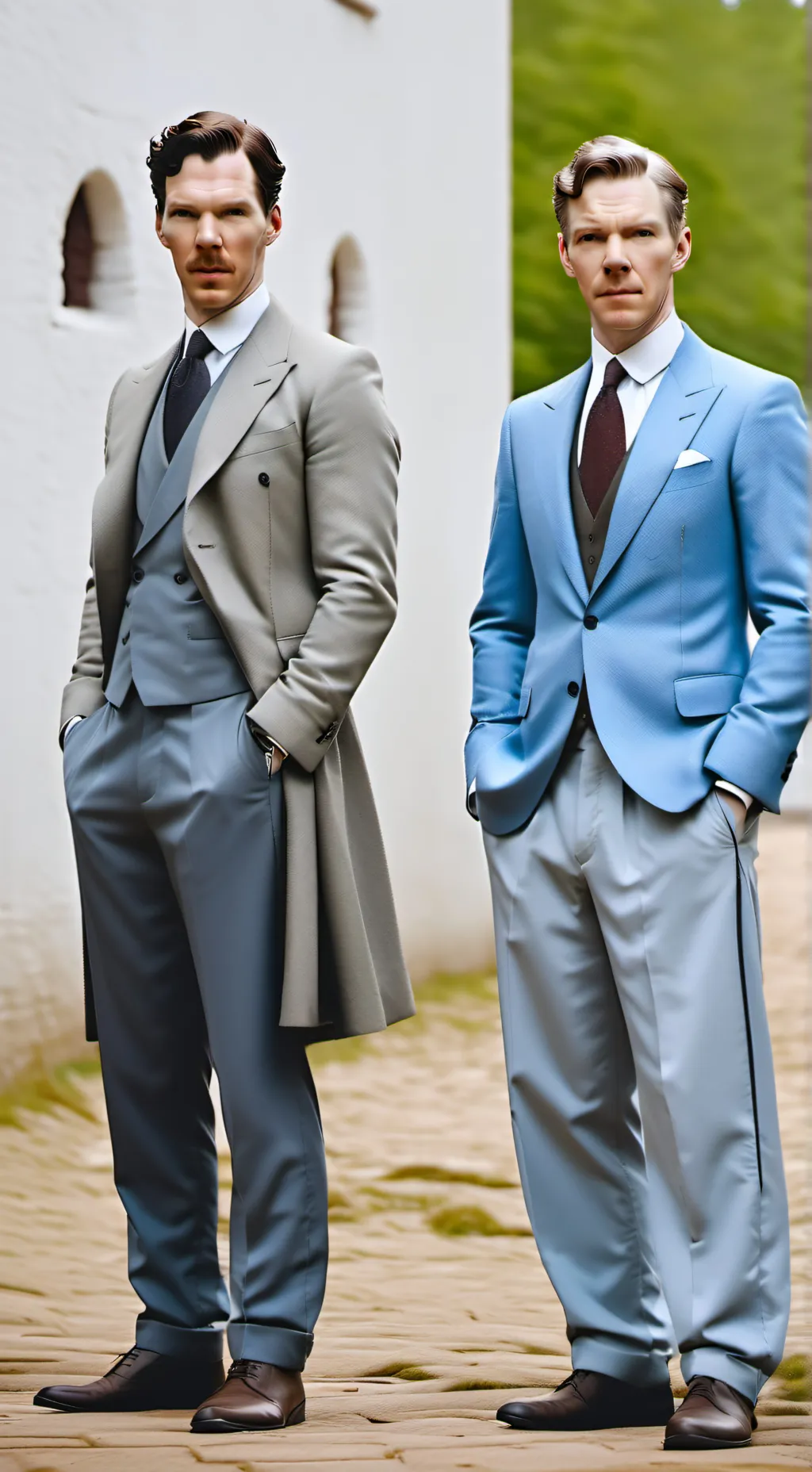 ai character: Sherlock&Dr.Watson background