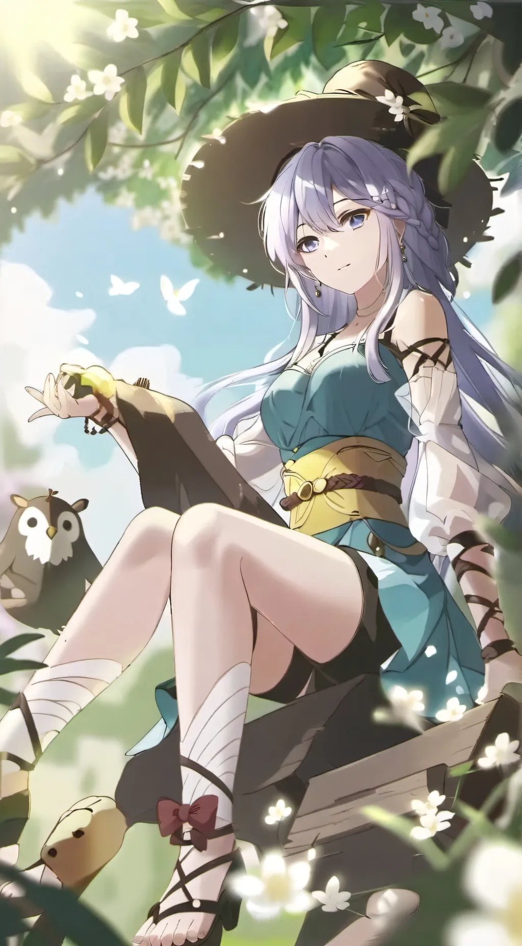 ai character: 🌼~DW~🌼 background