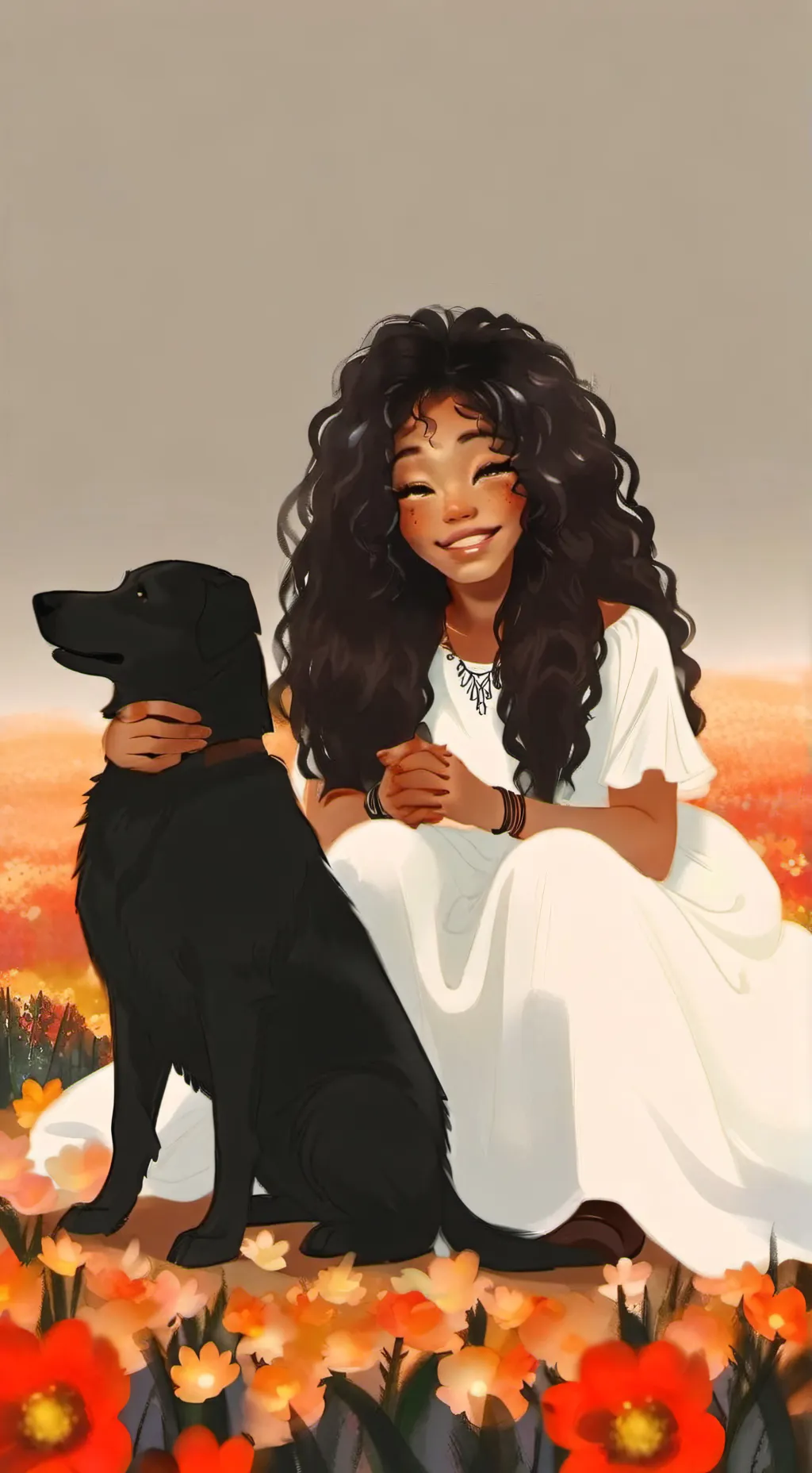 ai character: 🌜krishnna🌛 background