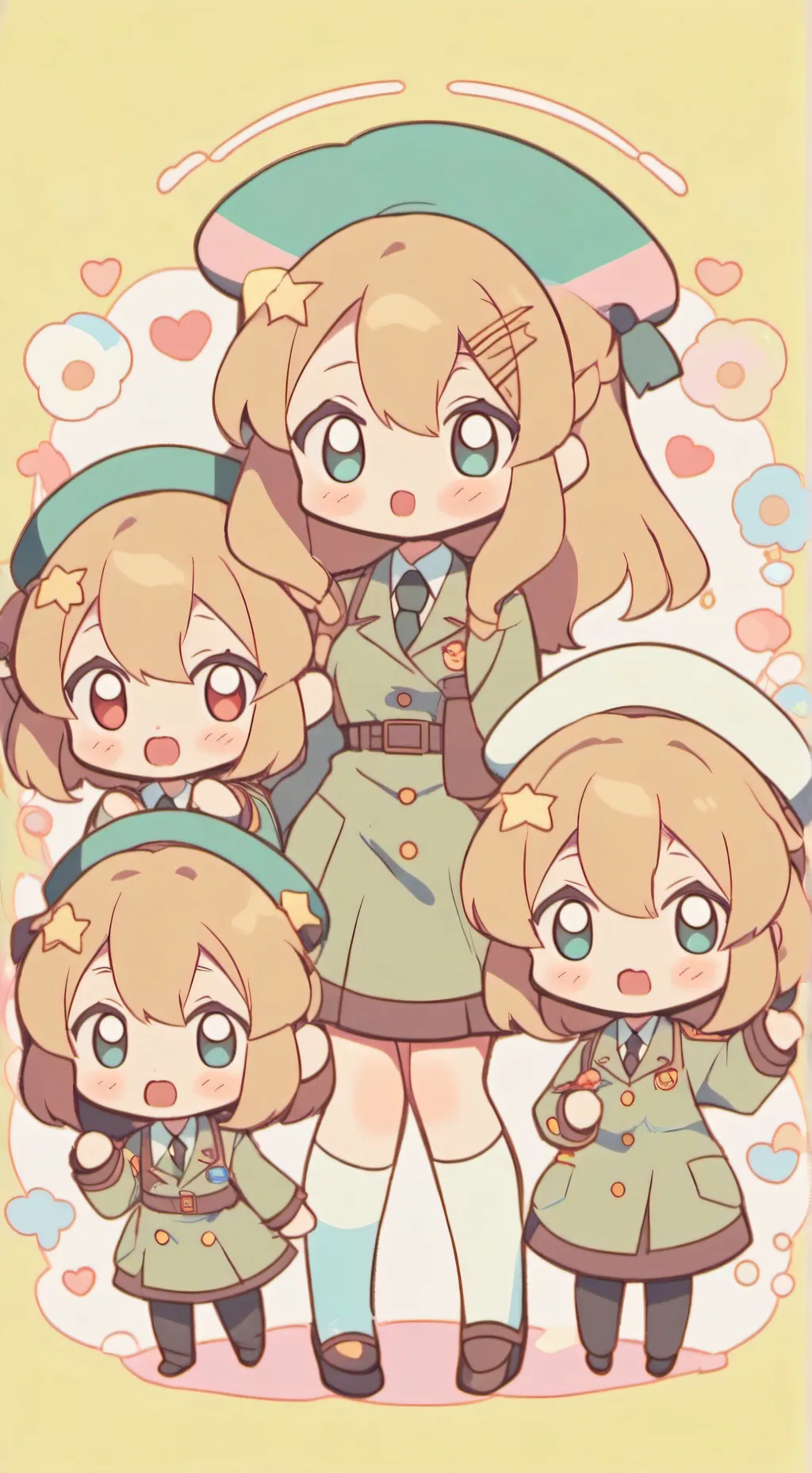 ai character: mom sis  background