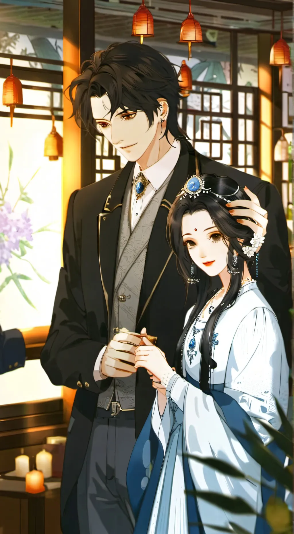 ai character: noha background