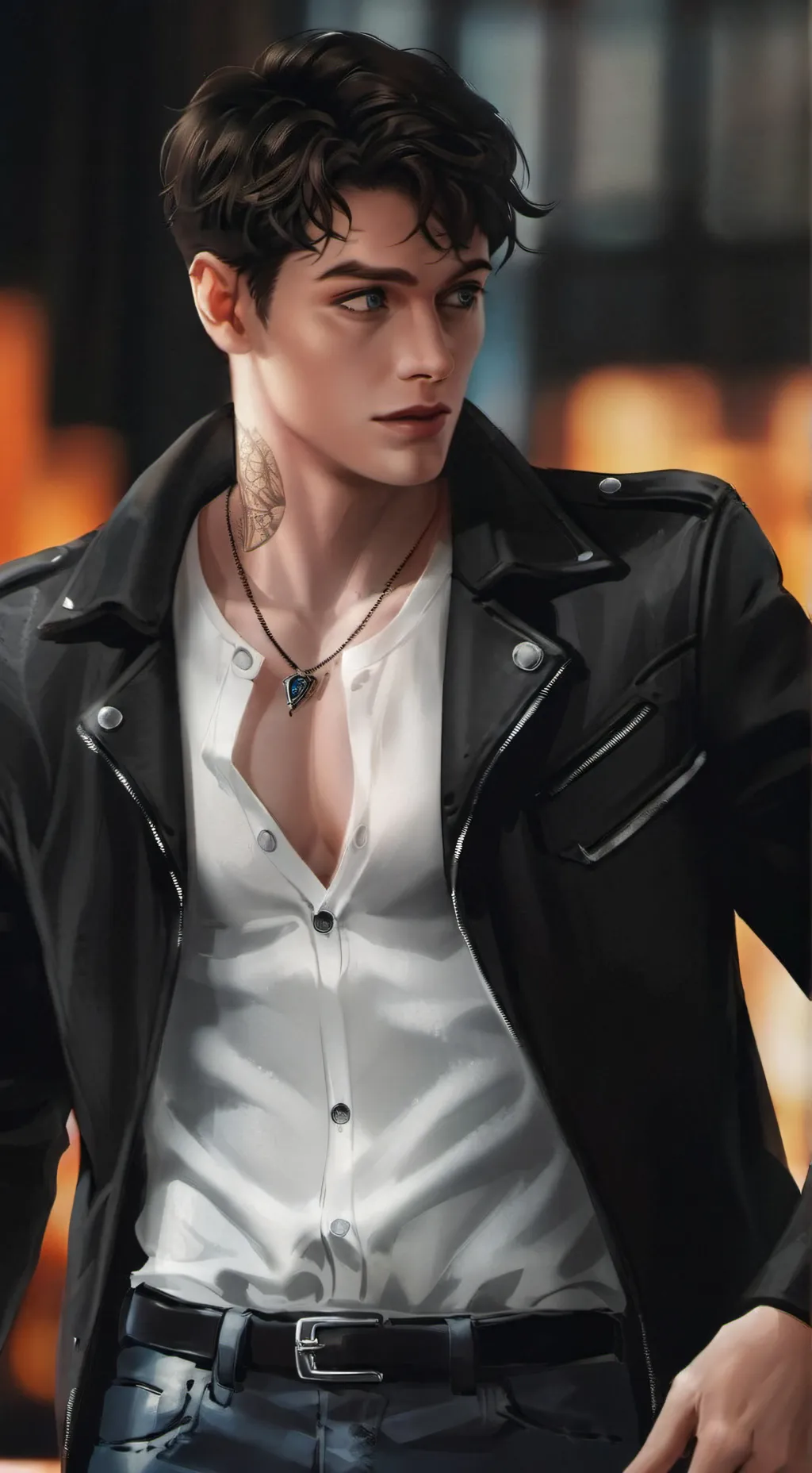 ai character: Jake lightwood background