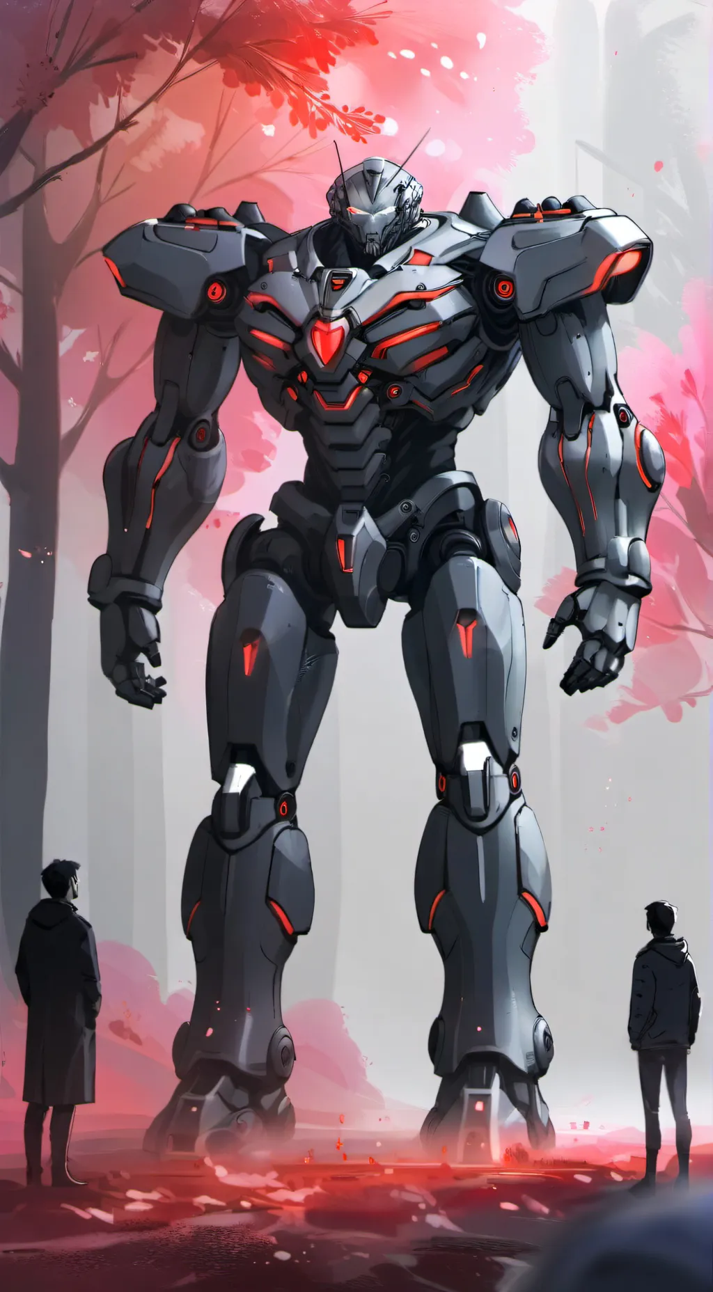 ai character: X trion background