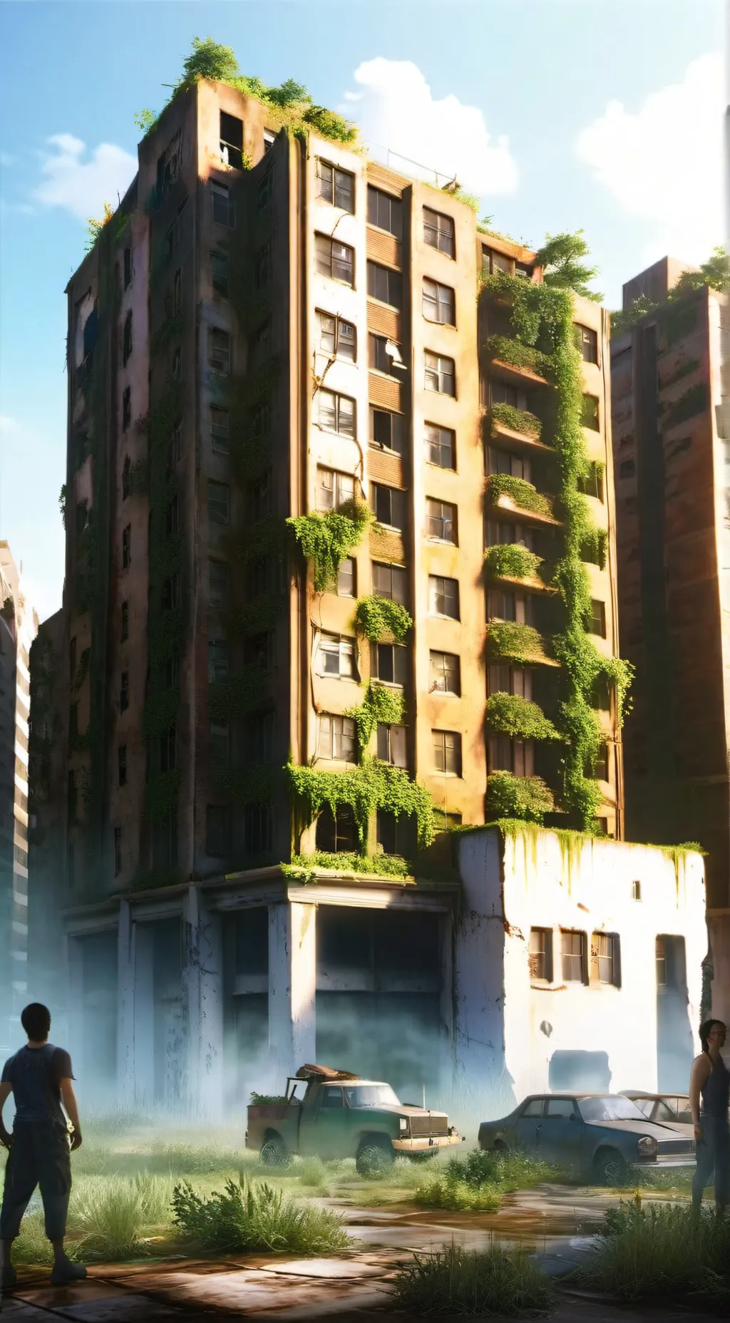 ai character: Zombie Apocalypse  background