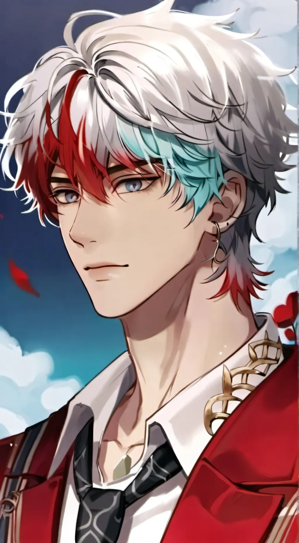 ai character: Shoto aged up background