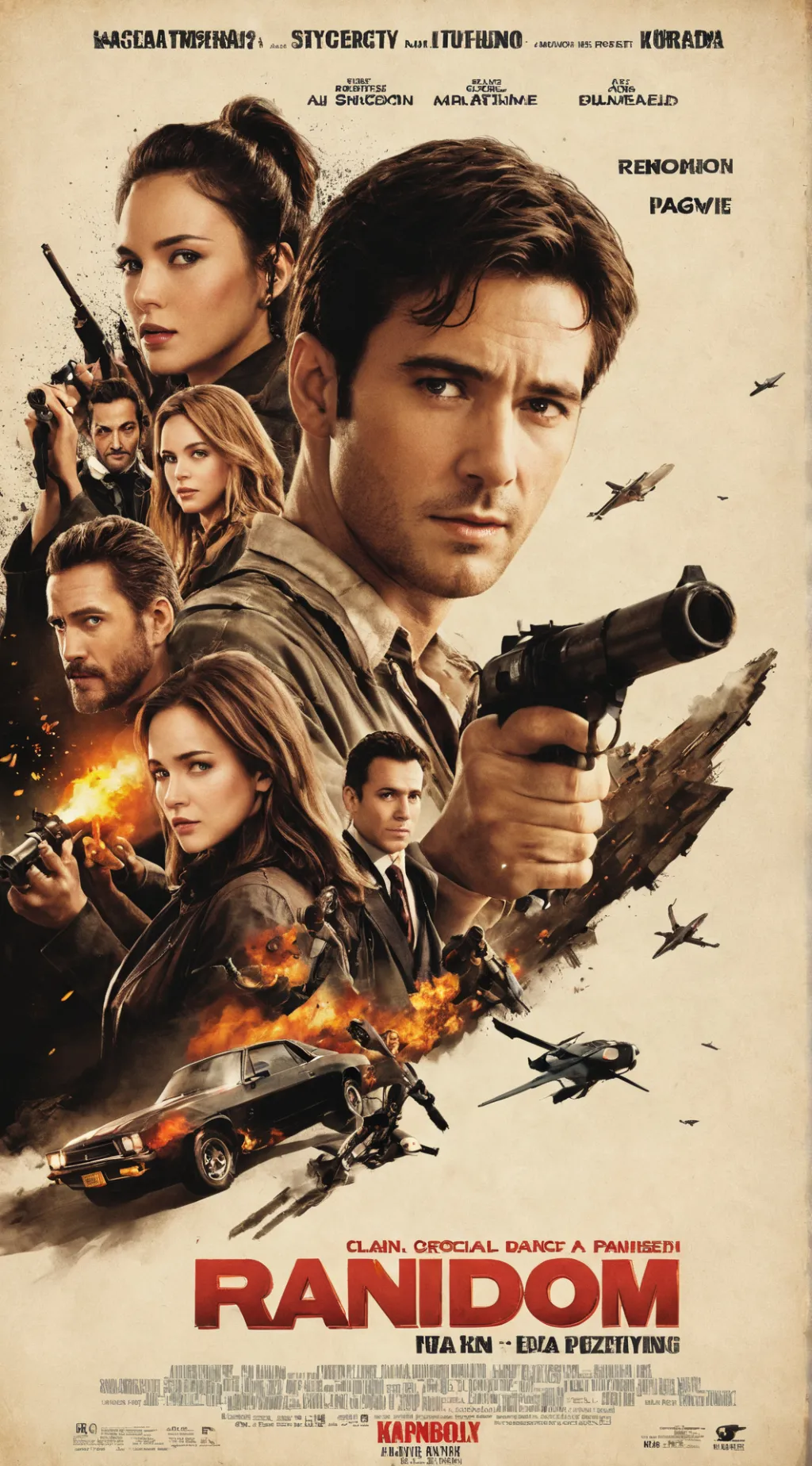 ai character: Random epic movie  background