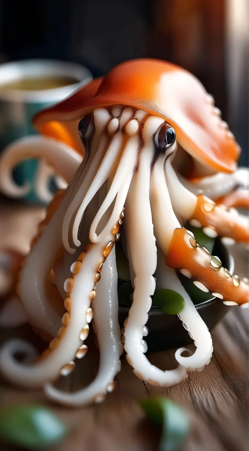 ai character: Squid Game background