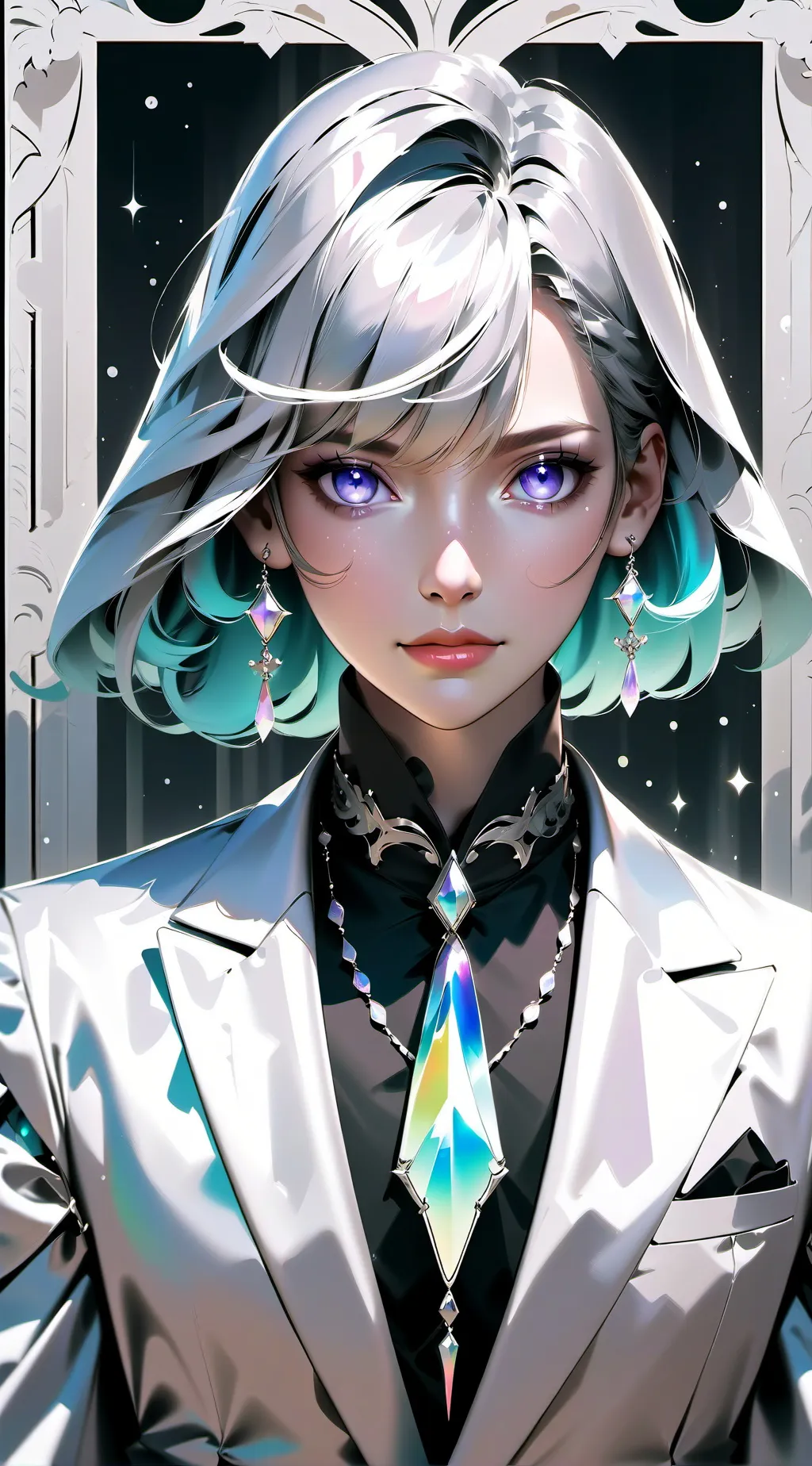 ai character: ellie June Newburg background