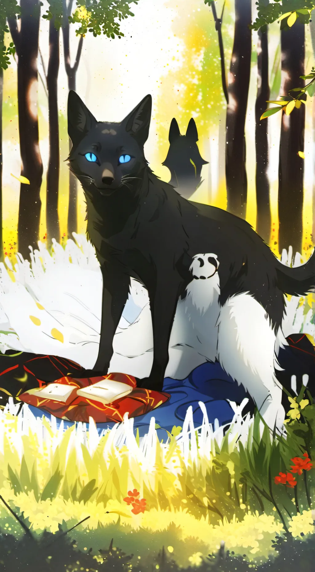 ai character: the cave  background