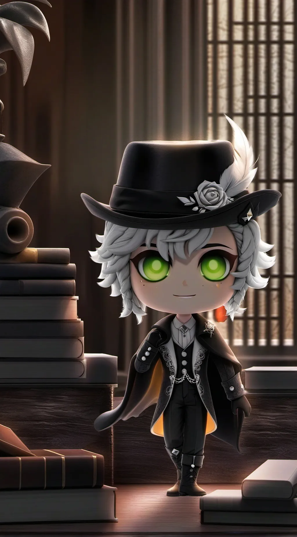 ai character: Sprunki hate you background