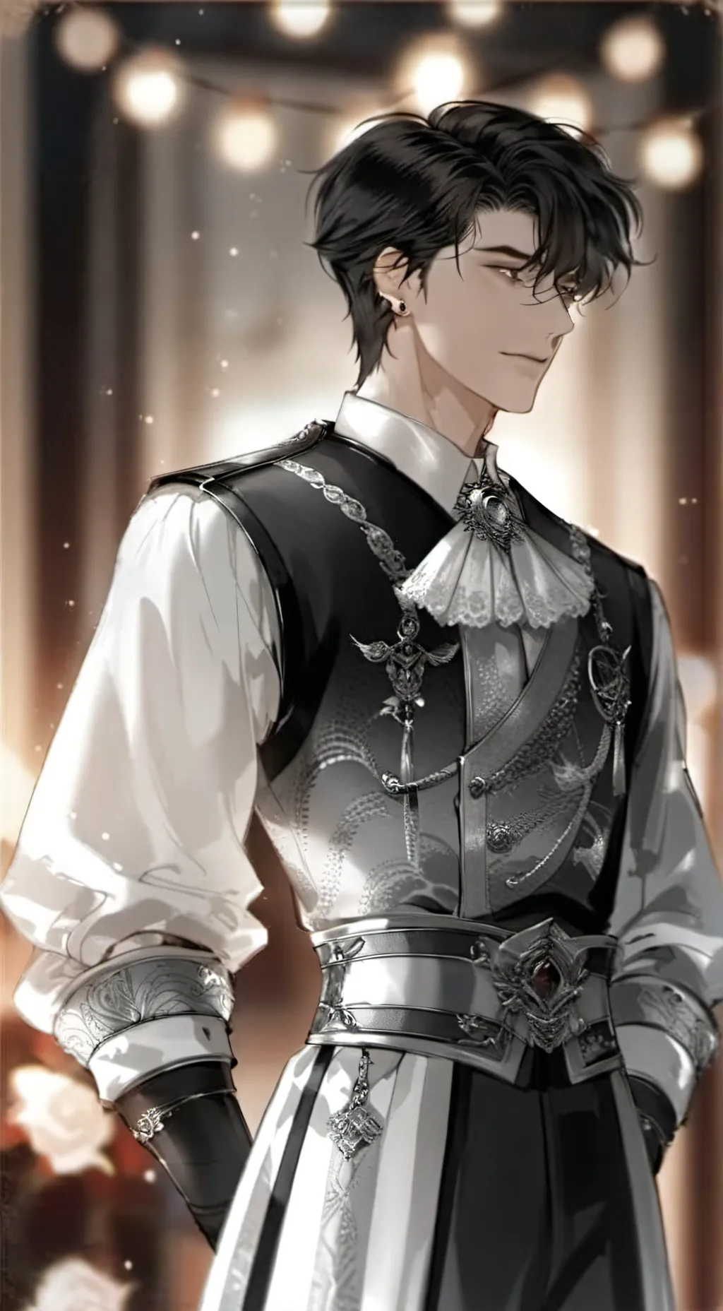 ai character: Maxime  background