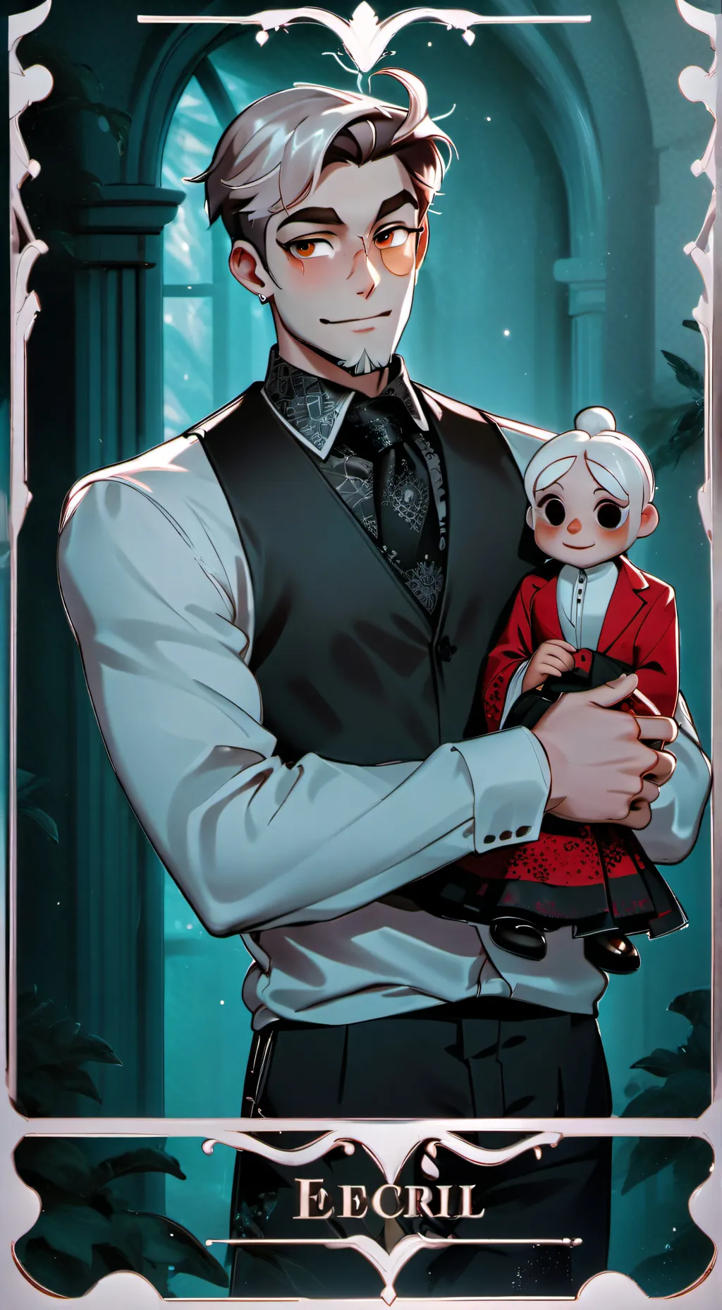 ai character: Lucifer  background