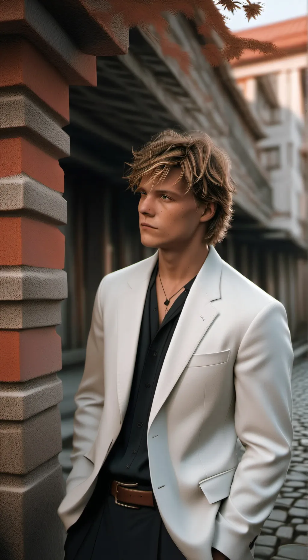 ai character: obx JJ background