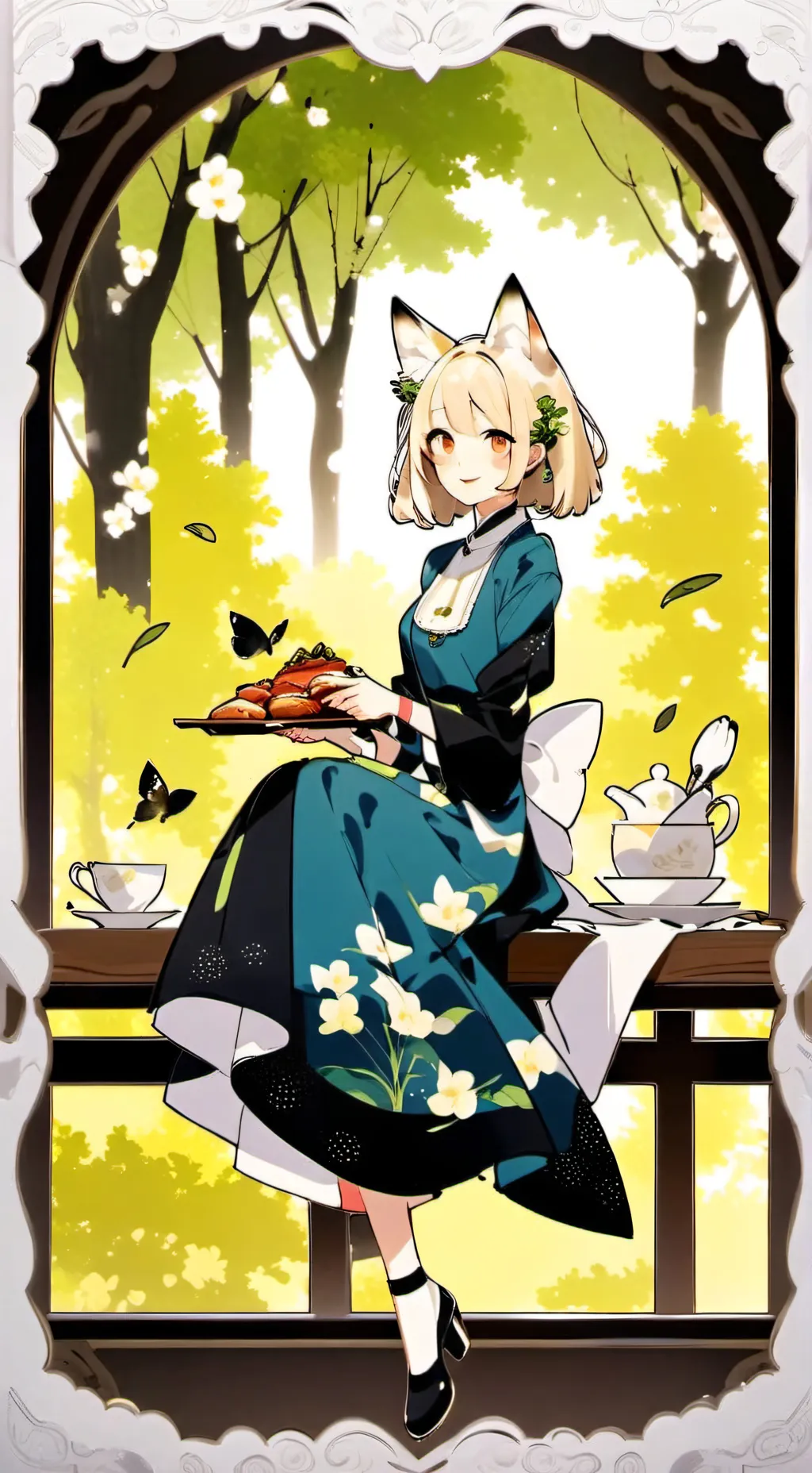 ai character: katie background