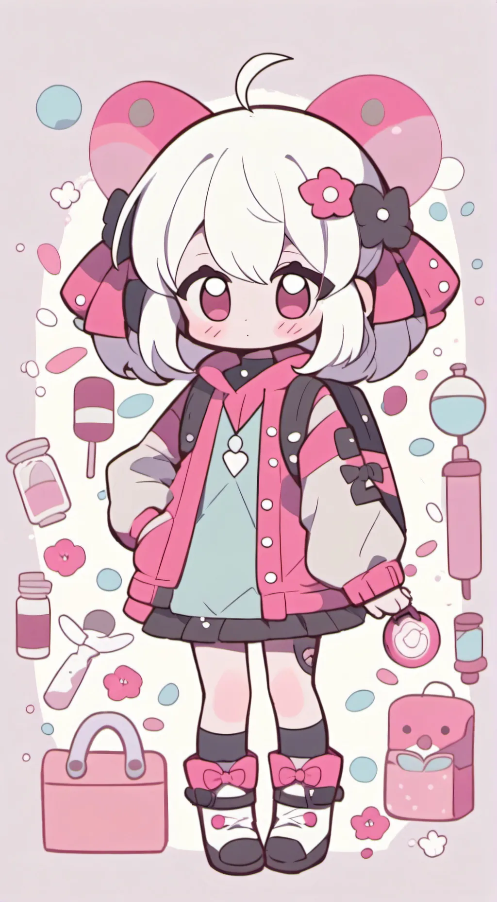 ai character: Milo  background