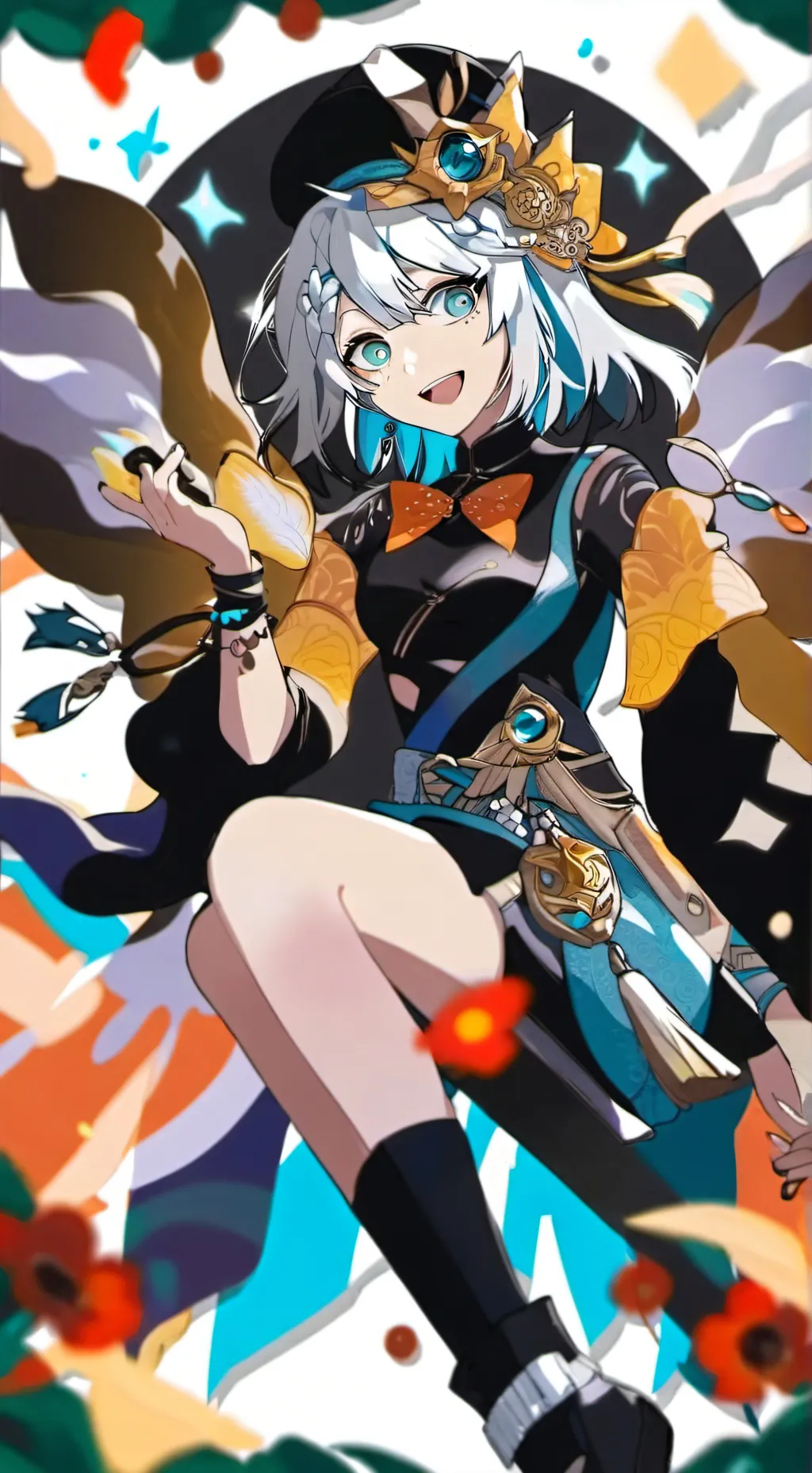 ai character: rengoku-tomioka~ background