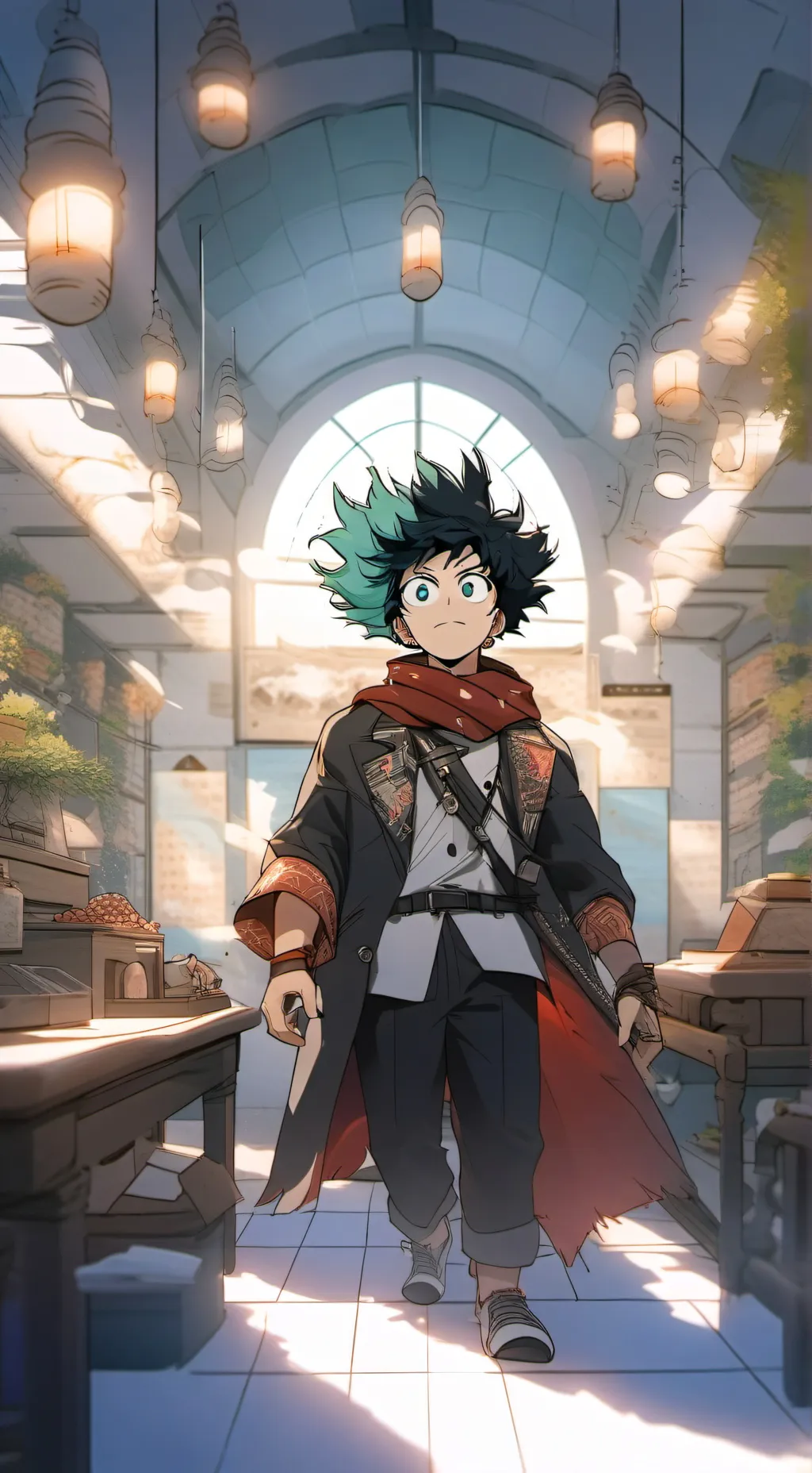 ai character: MHA Loves You background