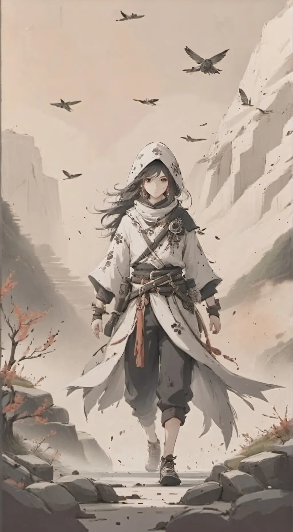 ai character: Emmany  background