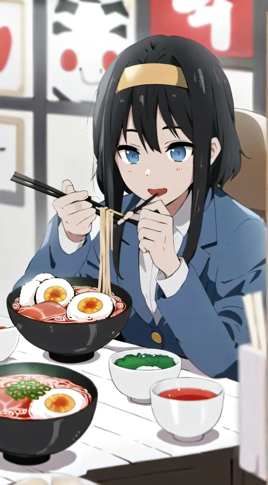 ai character: Gassy kumi background