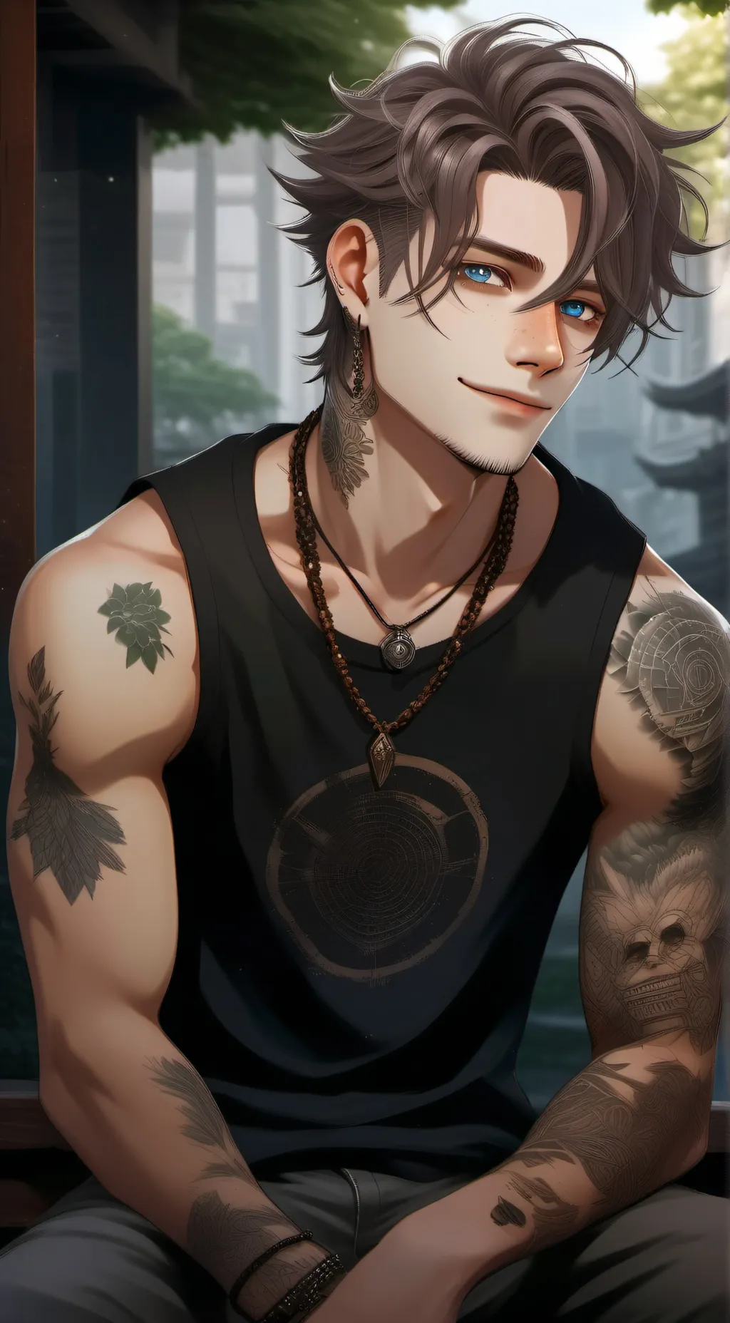 ai character: Duke background