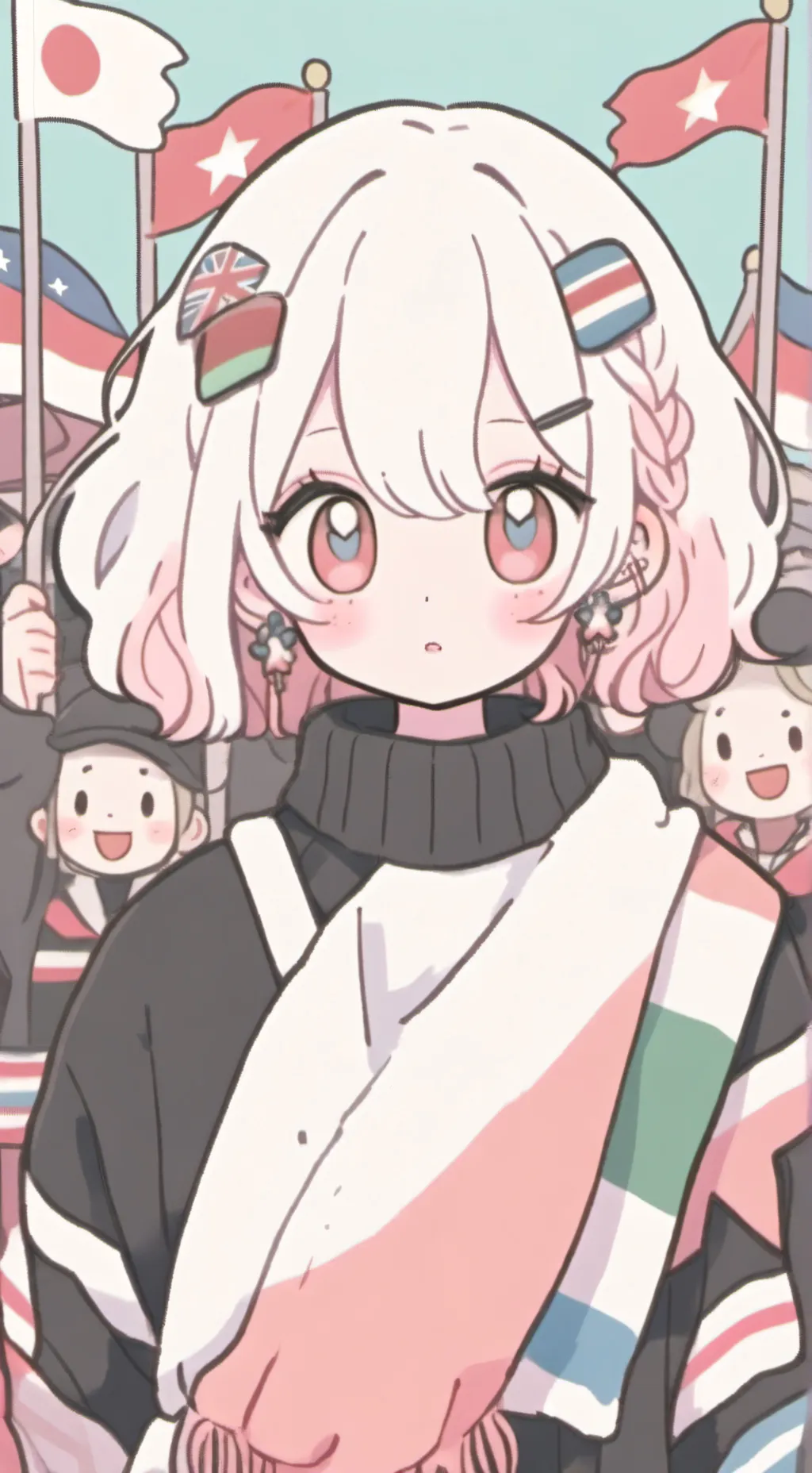 ai character: Country humans background