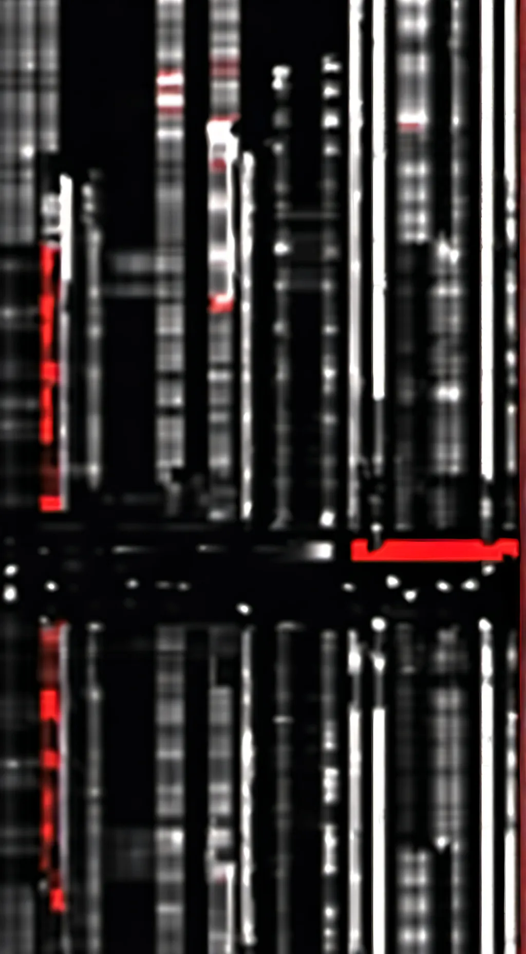 ai character: glitch  background