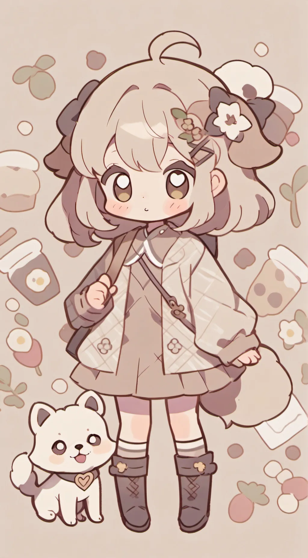 ai character: Kindy  background