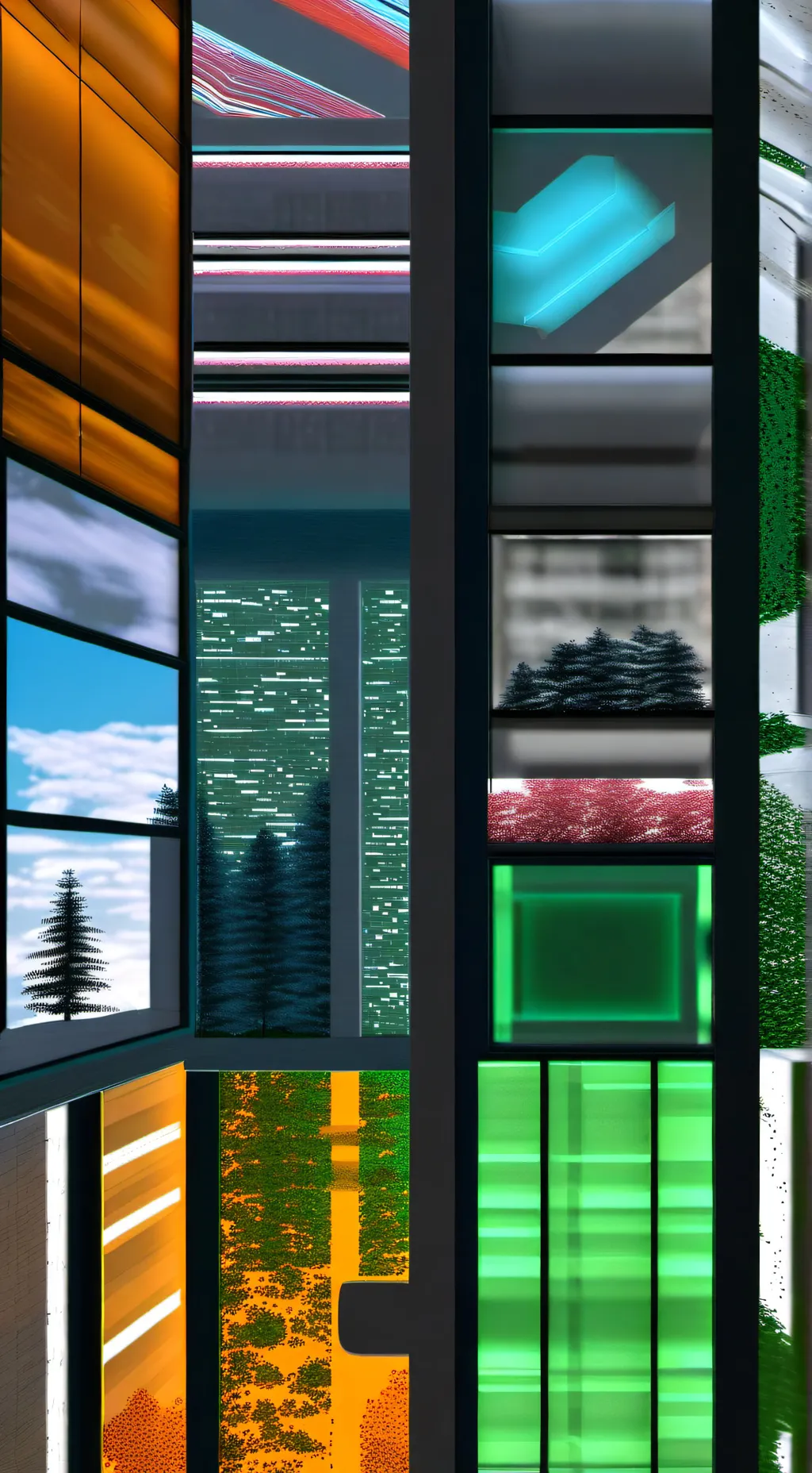 ai character: sprunki hates sky background