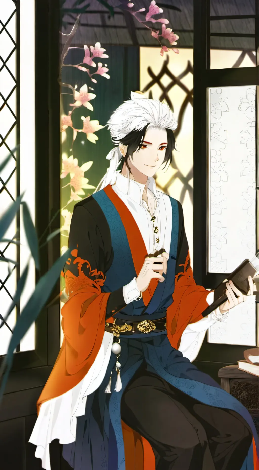 ai character: maikon  background