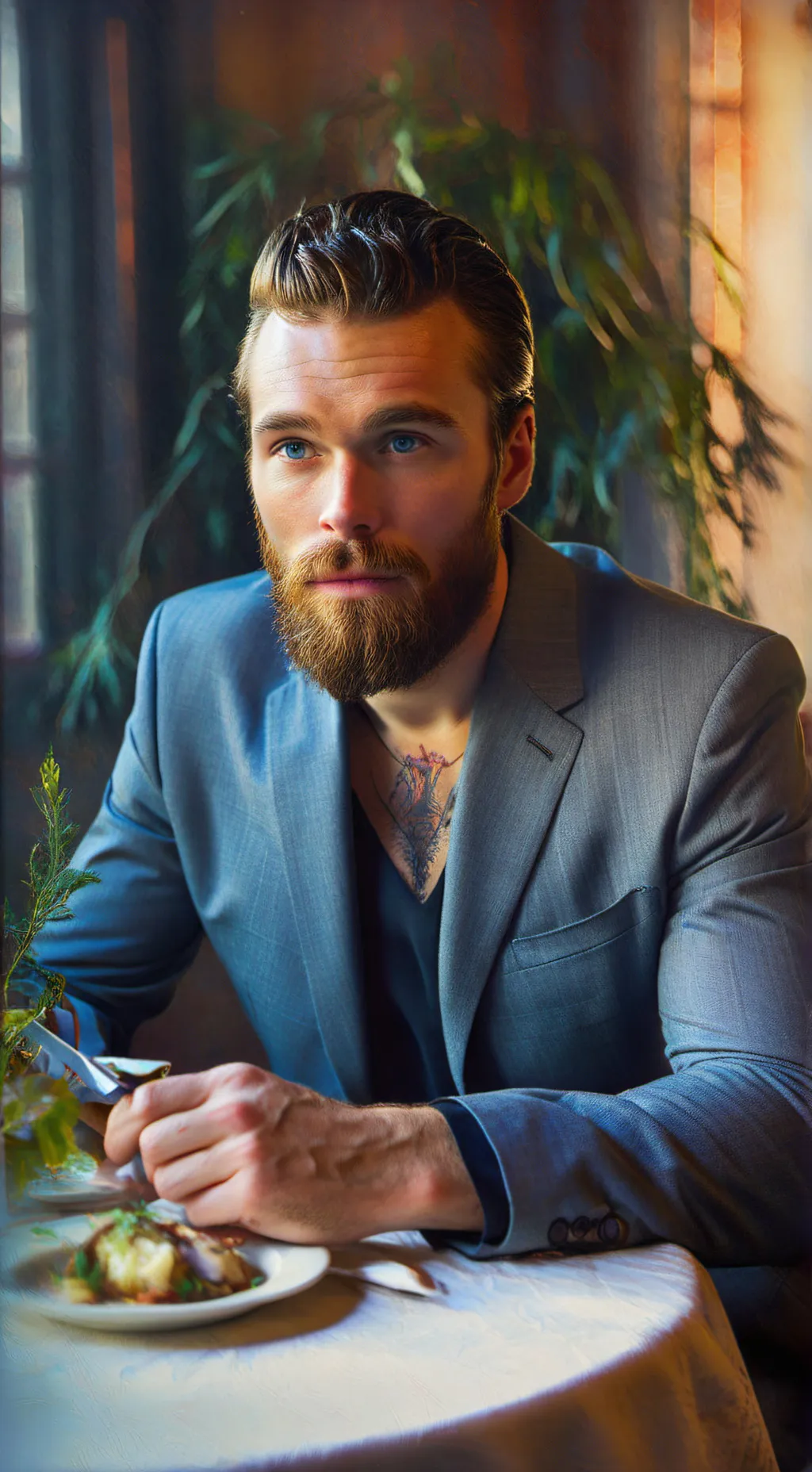 ai character: Dan  background