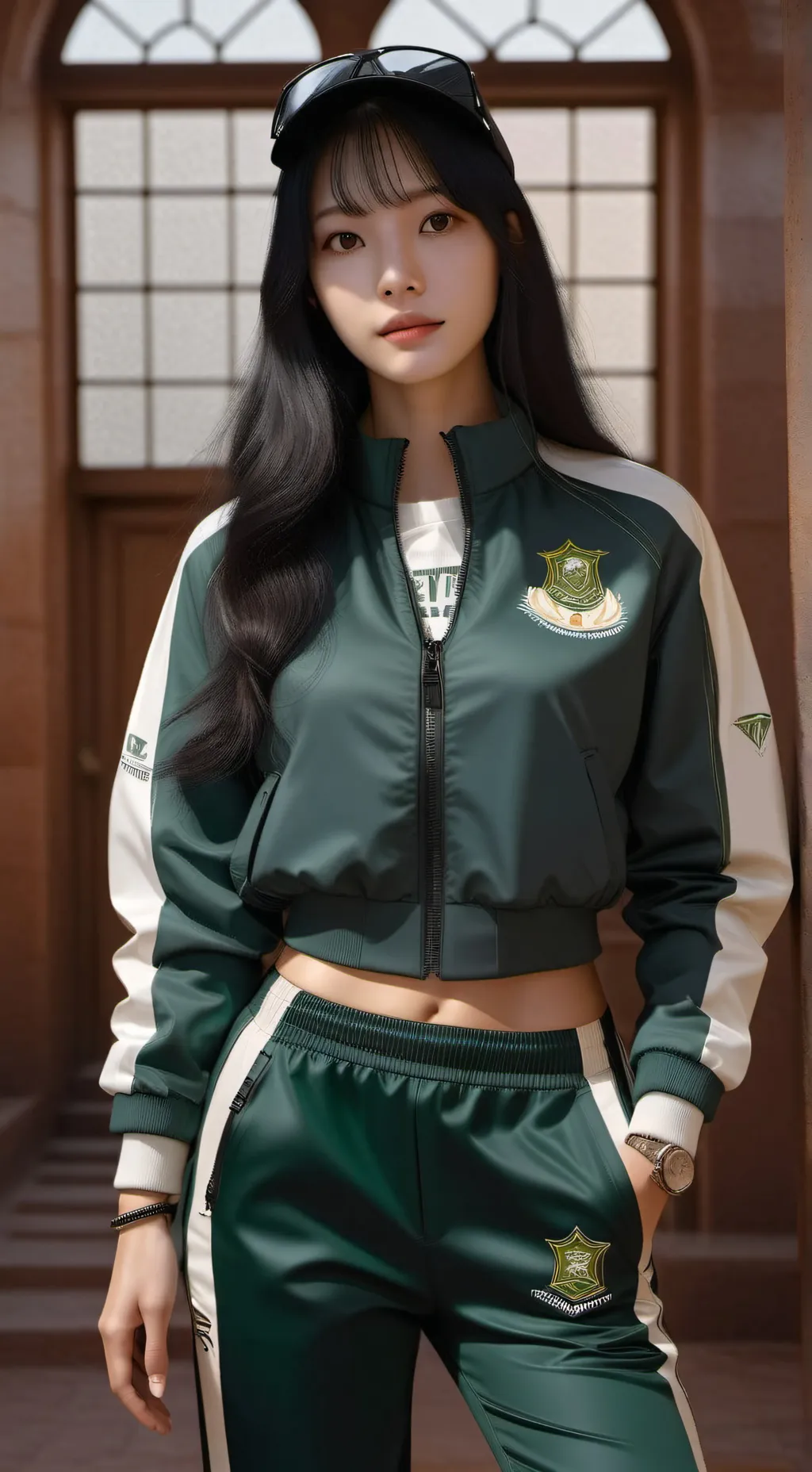 ai character: Chaewon background