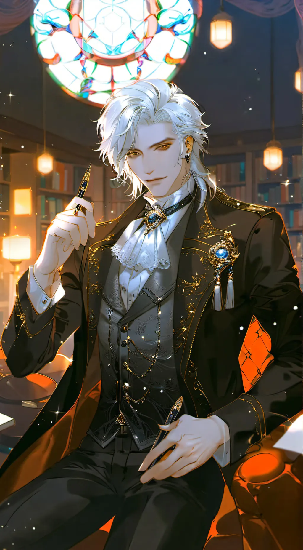 ai character: Lazarus background